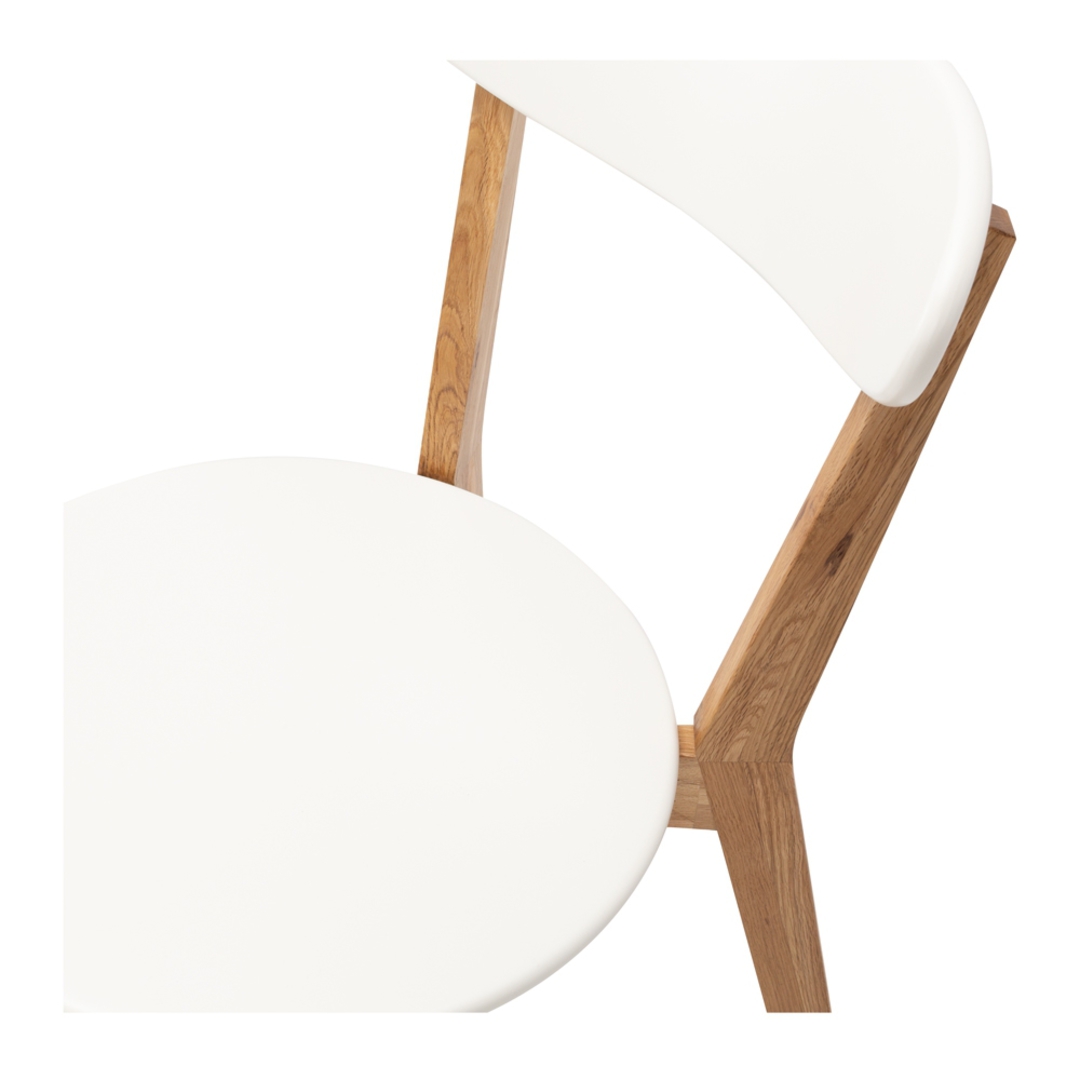 Radius Dining Chair White image 4